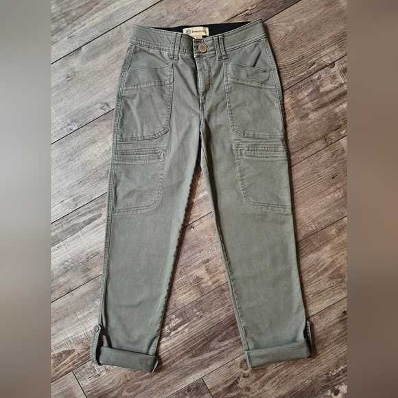 Cargo Utility Pants DEMOCRACY Green Size 2 - Picture 2 of 7